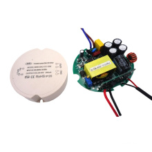 DALI CC 10w IEC62386 V2 led dali zigbee remote  round shape plastic design 6w 8w 9w more 12W 15W 18w 20W 25W 30W led dali dimmer